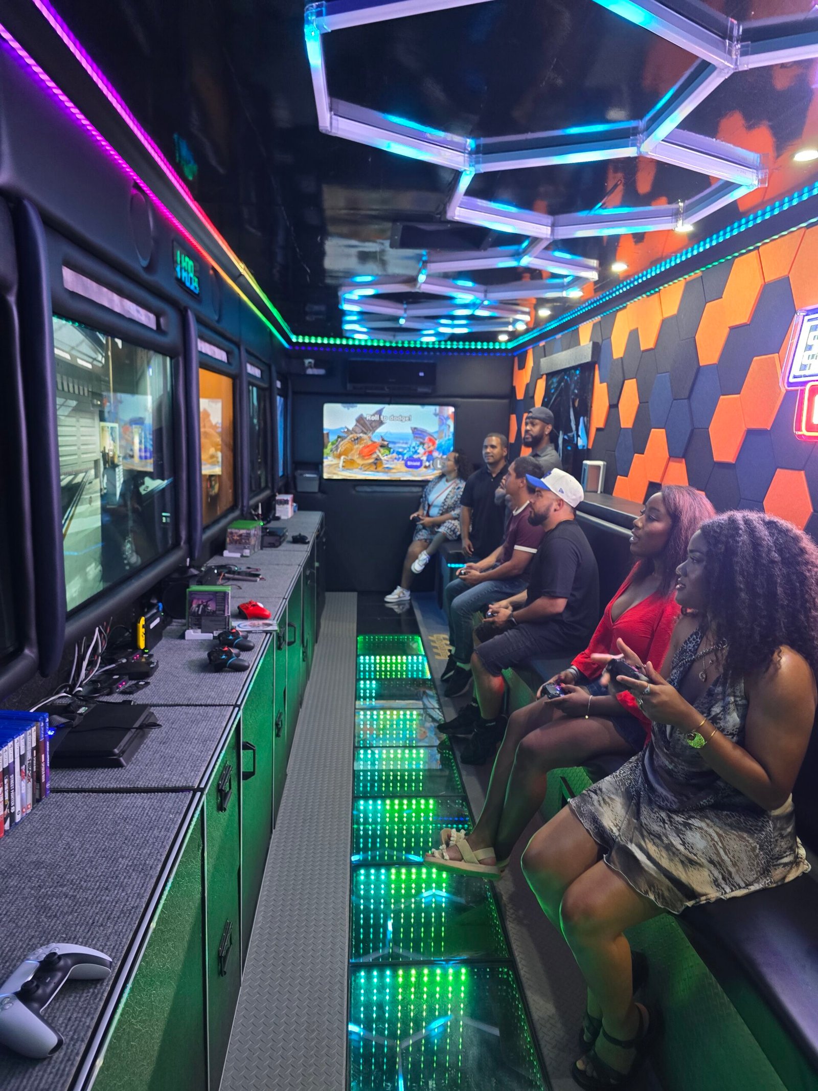 Elite XP Game Truck at Rockwell Brewery Salsa Night in Frederick, Maryland