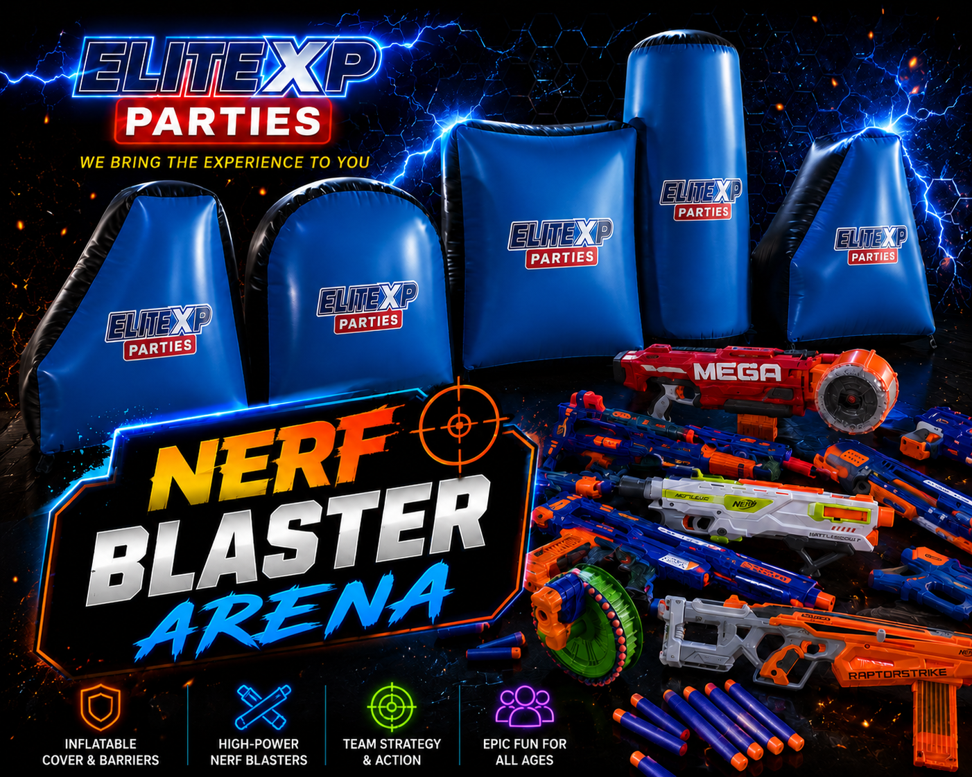 Elite XP Nerf Blaster Arena